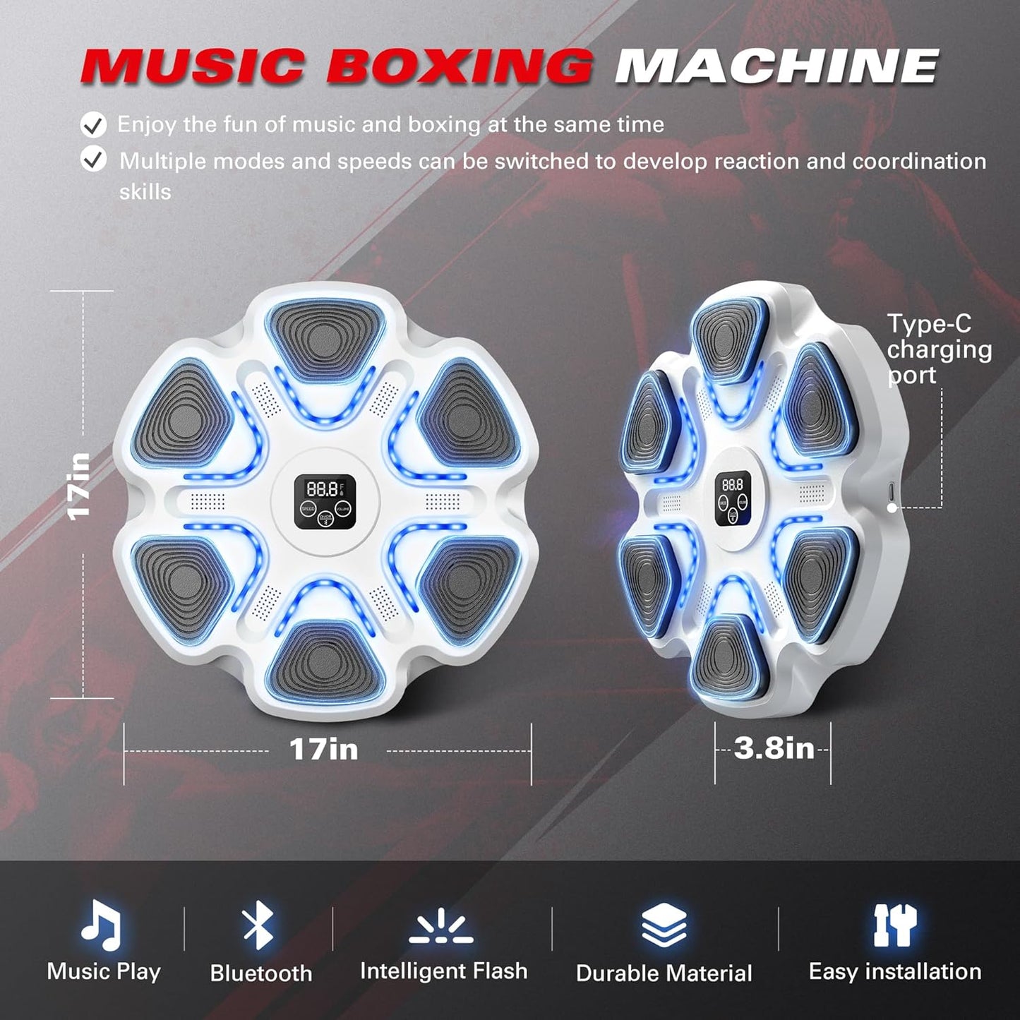 Bluetooth Music Boxing Machine