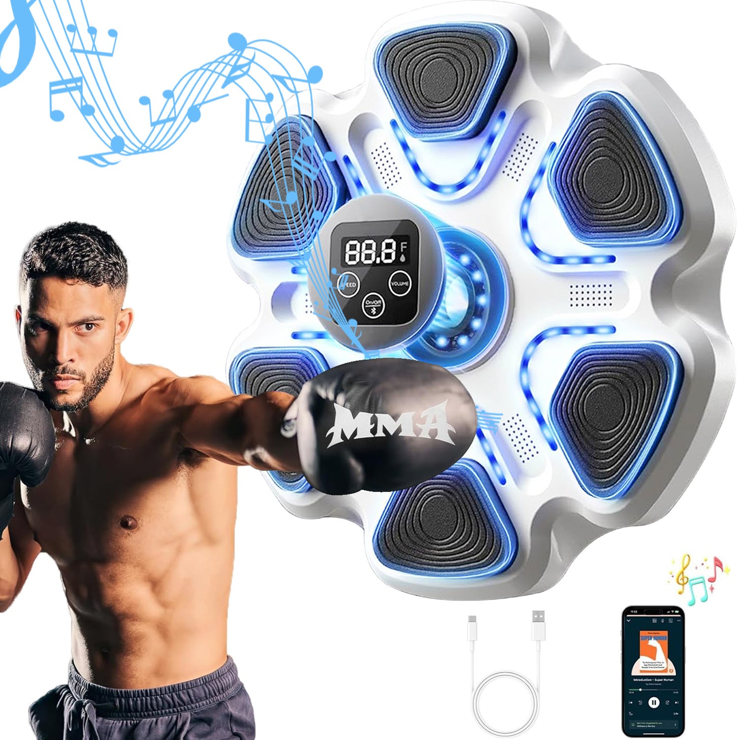 Bluetooth Music Boxing Machine