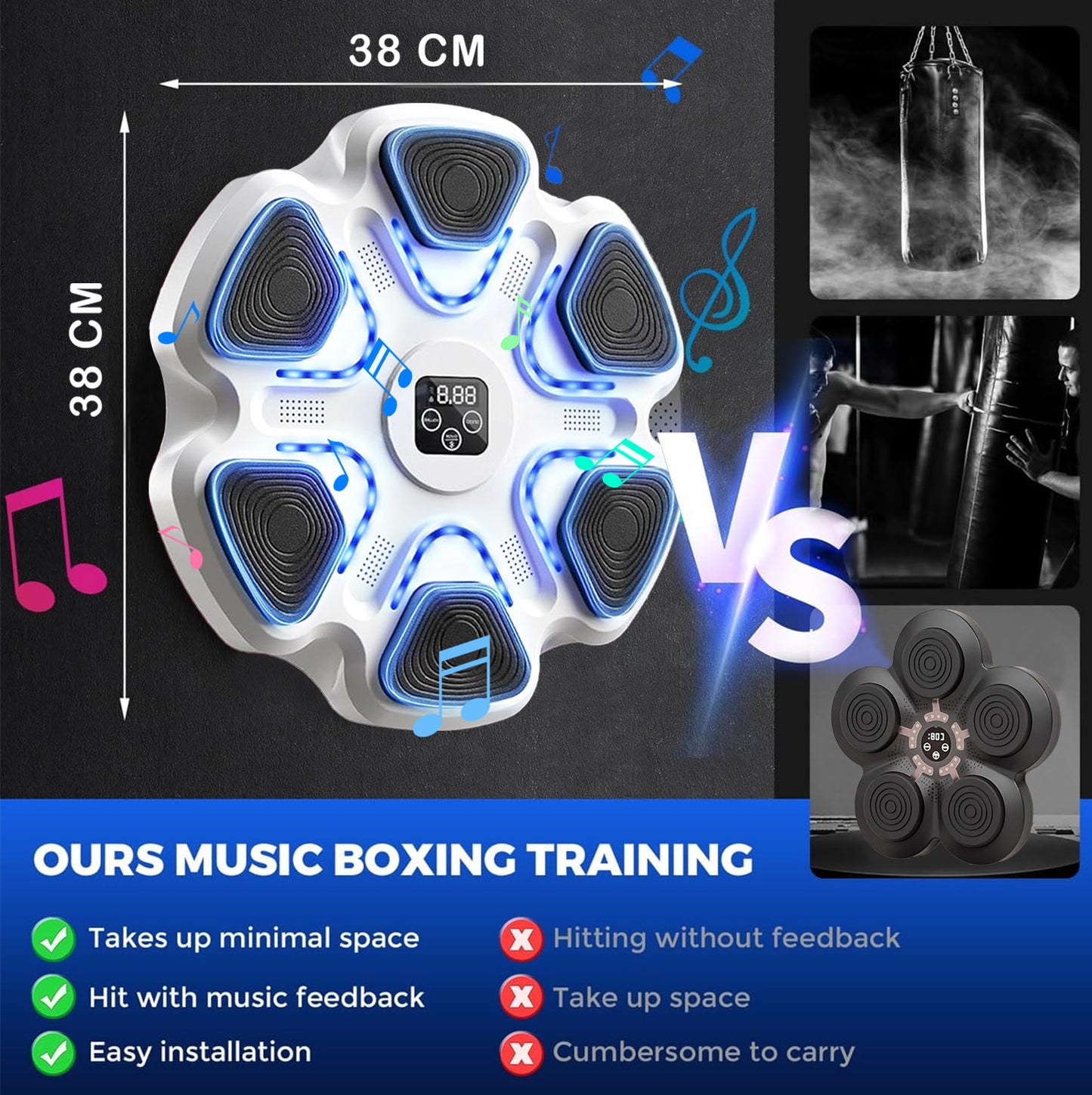 Bluetooth Music Boxing Machine